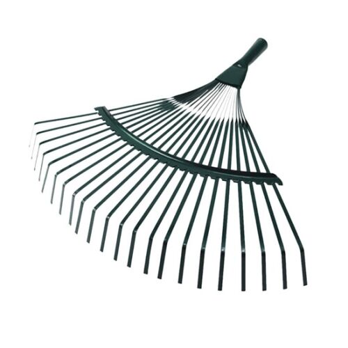 22 Fogú Fém Lombseprű - Nyél Nélkül