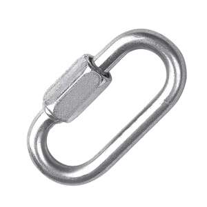 Menetes láncszem, 5 x 39 / 12mm horganyzott, Menetes láncszem 5 x 39 / 12mm horganyzott 3930345 - JKH