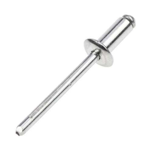 Alumínium szegecs, 3.9x16 mm, fém és műanyaghoz, Popszegecs