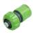 3/4 hüvelykes gyorscsatlakozó tömlőcsatlakozó zárószeleppel, zöld