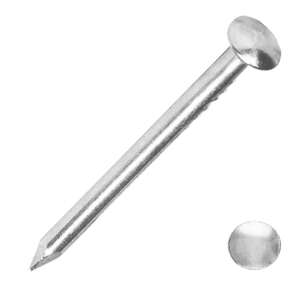 1.4x25mm horganyzott acél szegek, 100 db-os csomag, képkeretekhez, DIY projektekhez, otthonfelújításhoz - JKH