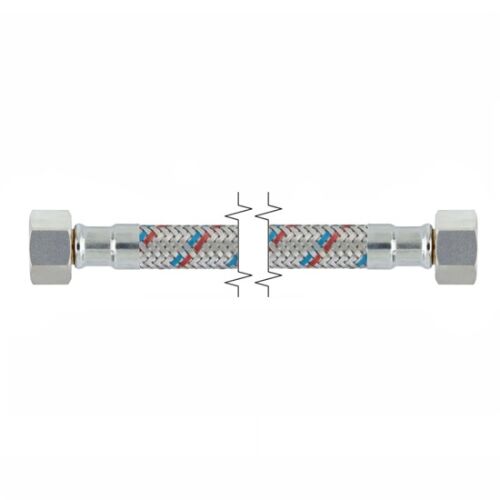 Rozsdamentes Acél Bekötőcső - 3/8" - 30cm 156528504 - Vízbekötőcső