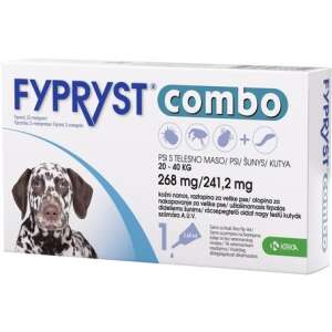 Fypryst Combo spot on kutyáknak (10 pipetta; 10 x 268 mg; 20-40 kg-os kutyáknak) 48731895 
