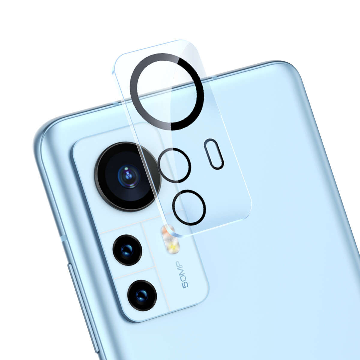 Baseus film a kamera Xiaomi 12 Pro 0.3mm átlátszó (2db) + tisztít...