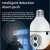 Smart Wifi Bulb Camera with motion detection and alarm push notification