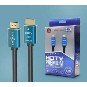 Kábel HDMI Callmate 4K Ultra HD, 1,5 m, verzia 2.0, vysoká rýchlosť, prémiová kvalita - Technické zariadenia a elektronika