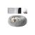 Fluffy Dog Bed (60cm) - Grey 48765853