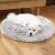 Fluffy Dog Bed (60cm) - Grey 48765853