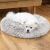 Fluffy Dog Bed (60cm) - Grey 48765853