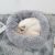 Fluffy Dog Bed (60cm) - Grey 48765853