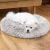Fluffy Dog Bed (60cm) - Grey 48765853