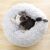 Fluffy Dog Bed (60cm) - Grey 48765853