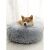 Fluffy Dog Bed (60cm) - Grey 48765853