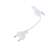 Fehér tápkábel arcszaunához