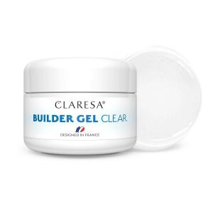 Claresa Żel budujący do paznokci Builder - Clear 50g 144452865 - Sztuczny żel budujący paznokcie