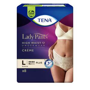 Tena Lady Pants Plus Creme Inkontinencia-fehérnemű magasított derékrésszel L 8db #krém 48769462 