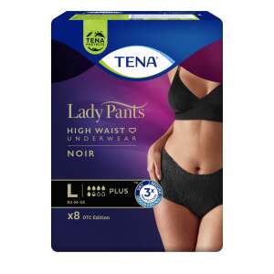 Tena Lady Pants Plus Noir lenjerie de incontinență cu talie înaltă L 8pcs #black 48769483 ÎProduse de ingrijire la domiciliu