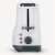 Severin AT 2232 toaster, white, front view, showing controls