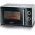 Severin MW7771 microwave oven with grill, black and stainless steel design