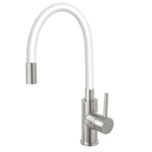 Oupu kuchynská batéria, biela, 360 stupňová rotácia, jednopáková, z nehrdzavejúcej ocele - Dom&záhrada