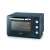 Severin TO2073 Mini Backofen, schwarz, 60L Kapazität, 2200W, mit Drehspieß, Pizzastein, Backblech, Grillrost
