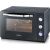 Severin TO2073 Mini Oven, black, with visible heating elements