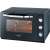 Severin TO2073 Mini Oven, black, 60L capacity, 2200W, with rotisserie, baking tray, grill rack