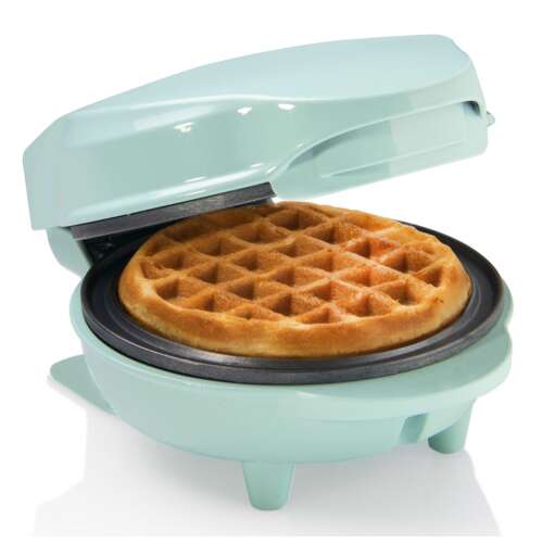 Bestron Sweet Dreams mini gofrisütő, világoskék, gofri készítés