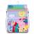 Peppa Pig Turnbeutel, 41cm, rosa, lila, Regenbogen, Sonne, Wolke, Biene, glücklich, Kinder, Schule, Sport, Turnen, Tasche