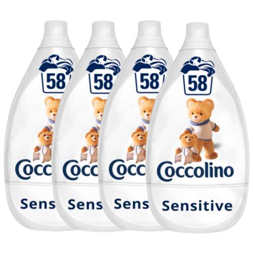 Coccolino Ultimate Care Rinse Sensitive Pure 232 spălare 4x870ml