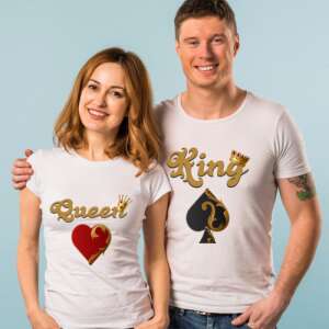 A király és a királynő páros póló 48789276 