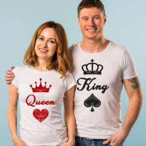 A király és a királynő páros póló 48789281 