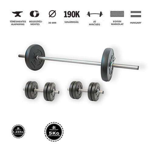 GazoFitness® Hardcore Set 23 Kg 48800794