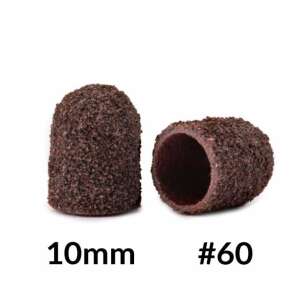 AlleMed Pedikűr csiszolósapka, 10mm, #60 szemcseszám - Pedikűr csiszolófej