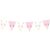 PartyWoo Cat Garland, Pink and Gold Party Decoration