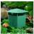 Green plastic slug trap in garden, slug trap for garden, snail trap for garden