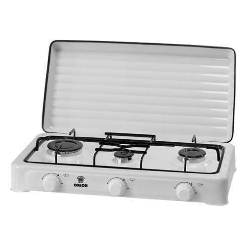Преносим газов котлон Orion K-03 S/P, 3 горелки, Бял