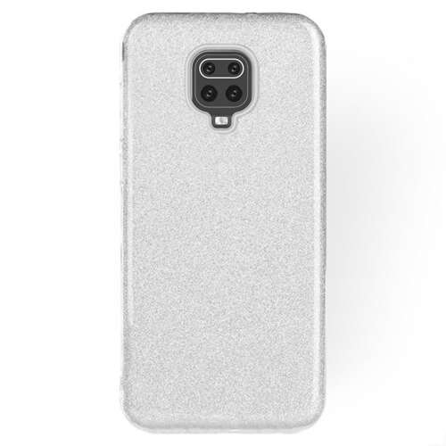 Xiaomi Redmi Note 9 Pro telefontok, ezüst csillámos tok - Telefontok