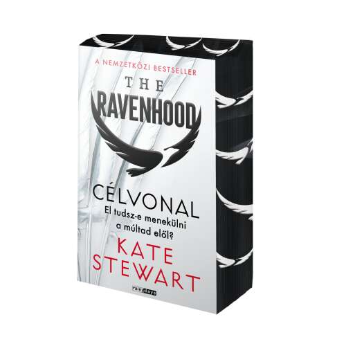 The Ravenhood - Célvonal - Éldekorált kiadás, Kate Stewart regénye - Szórakoztató irodalmi könyv