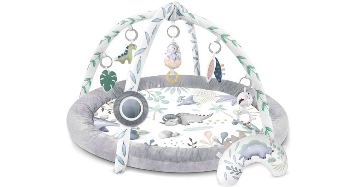 Grey baby play sale mat