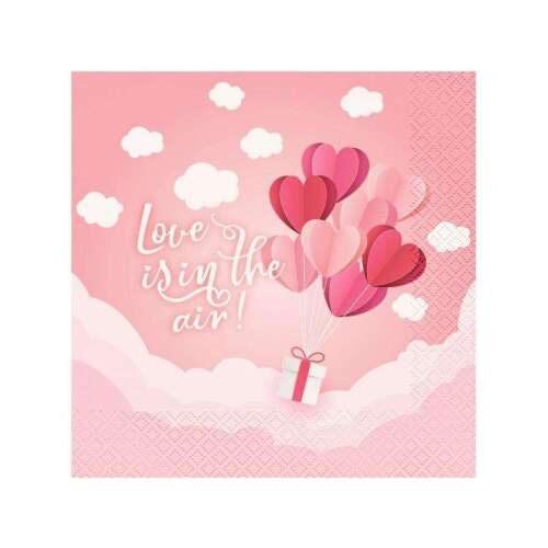 salveta love is in the air pink 20 kom 33x33 cm 48852145