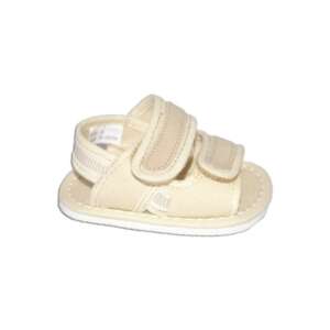 NOVANTA beige Baby-Sandalen Größe 15, bequeme Sommersandalen für Babys - Schuhe mit weichen Sohlen, Schuhe für den Kinderwagen