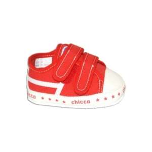 Chicco rote Babyschuhe mit Klettverschluss - Schuhe mit weichen Sohlen, Schuhe für den Kinderwagen