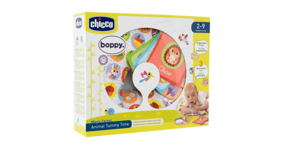 animal tummy time chicco