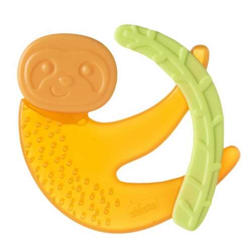 Chicco Fresh lusta rágóka, frissítő és ergonomikus rágóka 4 hónaposnál idősebb babáknak, texturált felülettel a fájó ínyek megnyugtatására - Baba fürdetés és ápolás