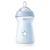 Chicco NaturalFeeling 330ml Babyflasche mit schnellem Sauger, Blau