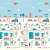 Asalvo XXL foldable play mat, double-sided, with city and animal designs, close-up of one side