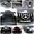 Collage of different parts of the black Mercedes-Benz AMG R-Sport Electric Ride-On Car
