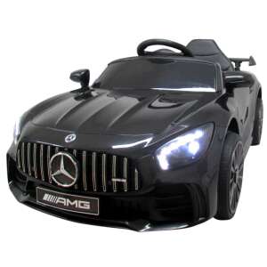 R-Sport Elektromos autó hang- és fényeffekttel + távirányító 12V #fekete 49120651 Elektromos járművek - Elektromos terepjáró - Elektromos autó