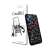 Graffiti iPhone 14 Plus telefontok, fekete fehér és piros No. 190 mintával, csomagolásban